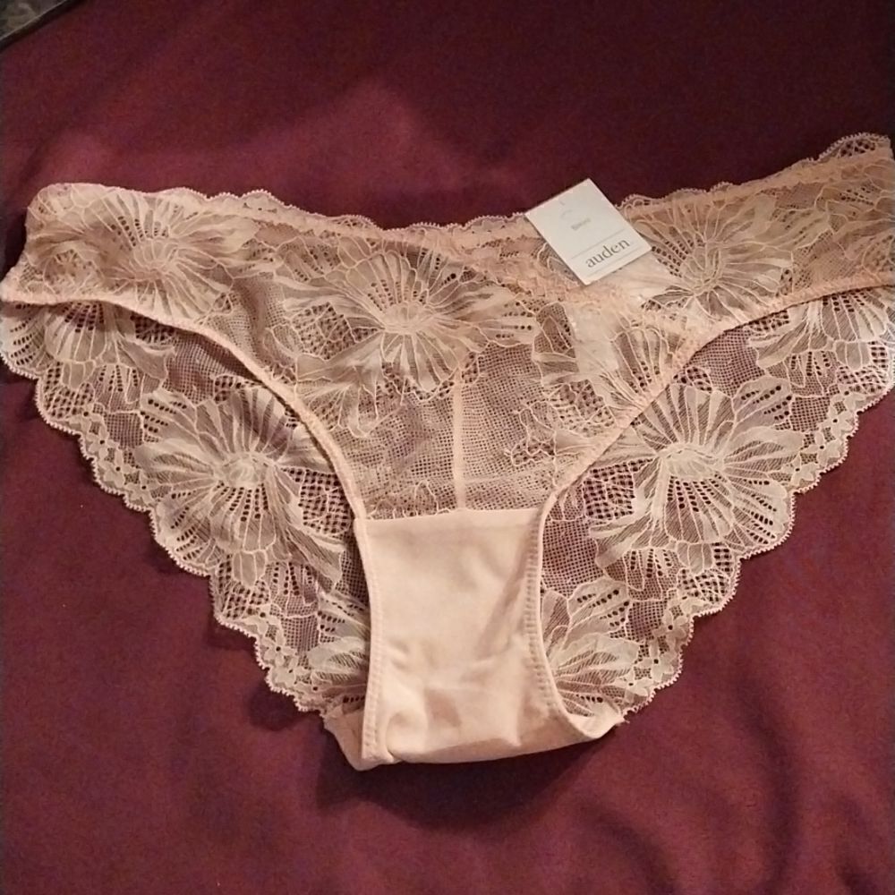 NWT AudenWomen's 5 Pairs Lace Bikini Underwear Size L